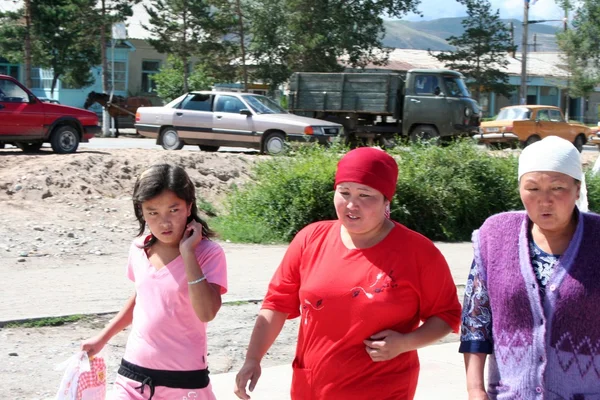 Bazar v Kyrgyzstánu — Stock fotografie