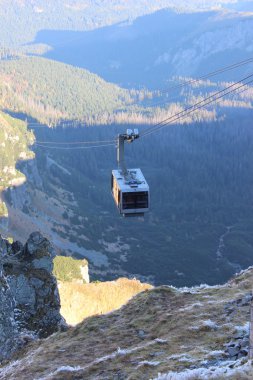 uitzicht vanaf kasprowy suites in tatra gebergte, Polen