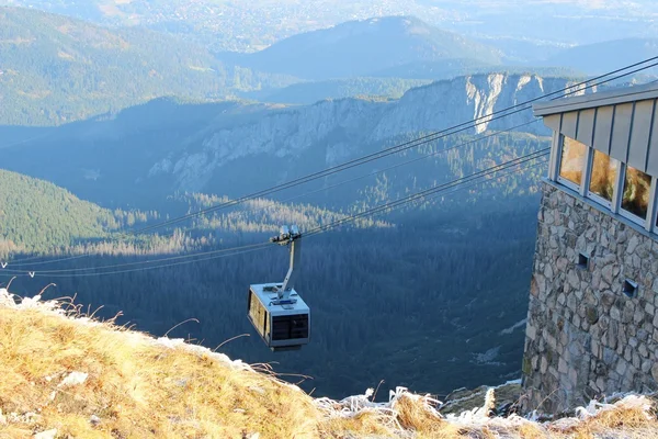 uitzicht vanaf kasprowy suites in tatra gebergte, Polen