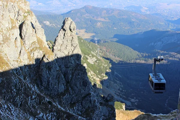 Vista desde Kasprowy wierch en las montañas de Tatra, Polonia —  Fotos de Stock