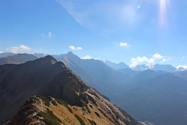 Czerwone wierchy, tatra gebergte, Polen — Stockfoto