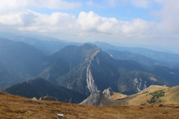 Czerwone Wierchy, Montanhas Tatra, Polónia — Fotografia de Stock