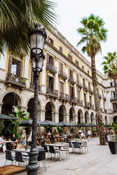 Barcelona Espanha Setembro 2021 Dos Pontos Turísticos Mais Bonitos Barcelona Imagem De Stock