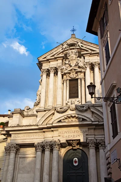 Iglesia Santi Vincenzo e Anastasio a Trevi, Roma — Foto de Stock