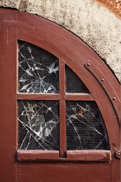 破的窗户壊れた窓 — 图库照片