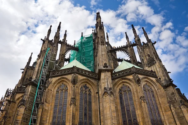 Święty vitus KATEDRALA w Pradze, Republika Czeska — Zdjęcie stockowe
