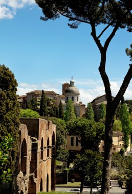 eski bazilikanın kilise santi giovanni e paolo, roma, İtalya