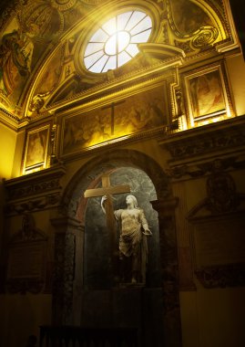 st. helen, heykeli basilica santa croce in gerusalemme, Roma, 