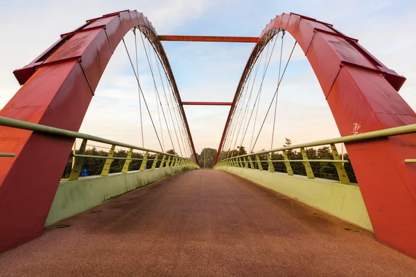 Cykel bridge — Stockfoto