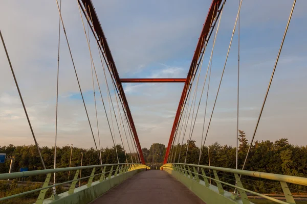 Cykel bridge — Stockfoto