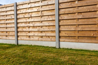wooden fence clipart