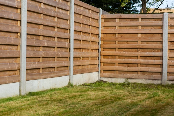 Wooden fence — Stock Photo, Image