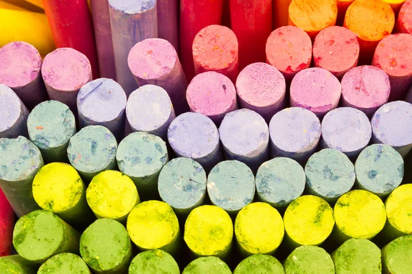 Sidewalk chalk — Stock Photo, Image