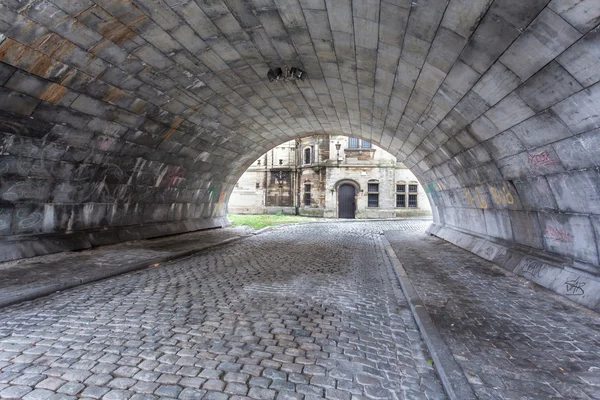 St. michael brug gent — Stockfoto