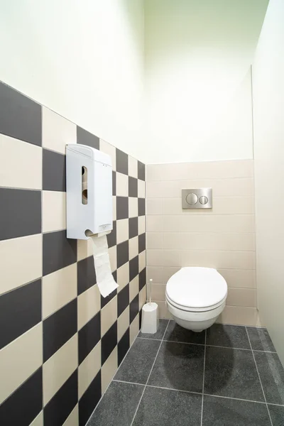Offentlig Toalett Universitetets Skolbyggnad — Stockfoto