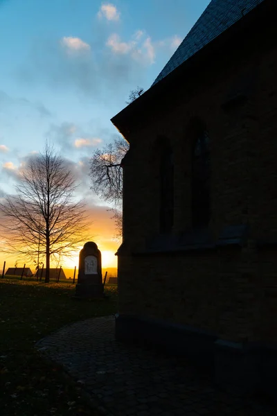 Østflandern Har Denne Smukke Toepkapel Van Brakel Solrig Dag - Stock-foto