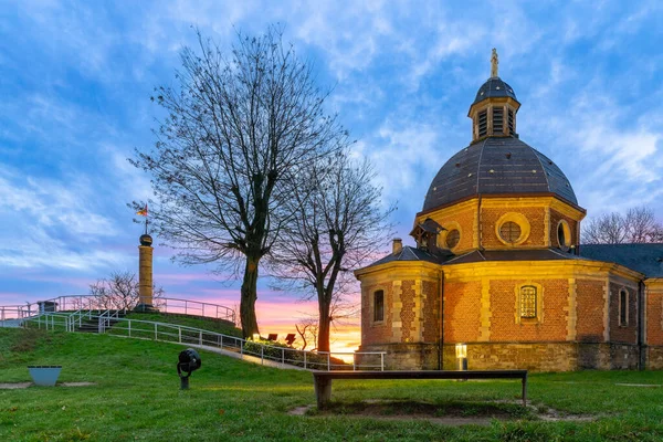 Kapellet Vor Frue Oudenberg Lille Pilgrimsrejse Kapel Toppen Oudenberg Vidne - Stock-foto