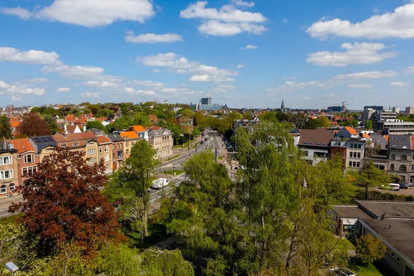 Beautiful Day April Beautiful Landscaape Ghent Day — Stockfoto