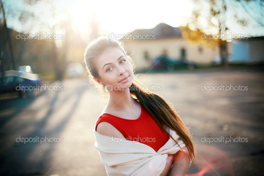 Attracrive young woman