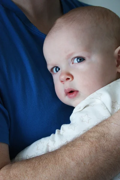 Con papá. — Foto de Stock