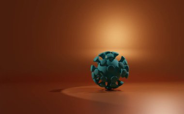 3D COVID virüsünü izole etti