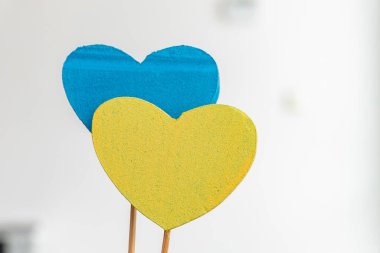 Mavi ve Sarı kalpler, Ukrayna bayrağı