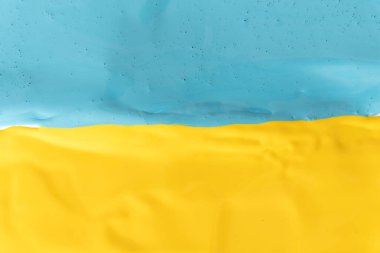 Mavi ve Sarı Ukrayna ulusal bayrak renkleri