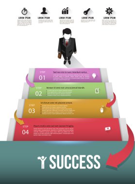 simgeler vektör iş kavramları.