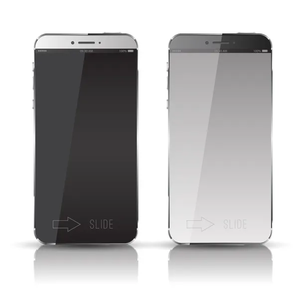 Yeni gerçekçi cep telefonu akıllı telefon mockup