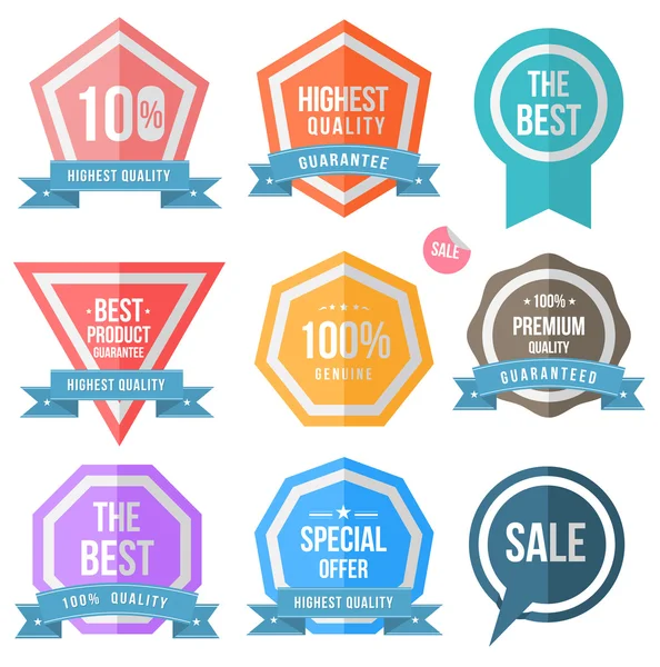 Tag label collection simply. — Stock Vector