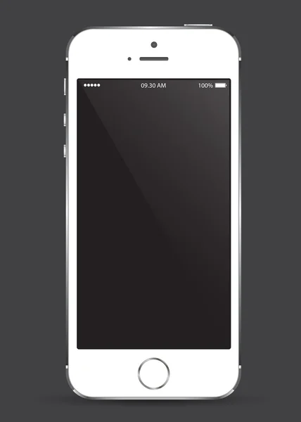 boş ekran ile cep telefonu akıllı telefon