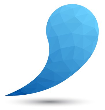 soyut üçgen desen konuşma