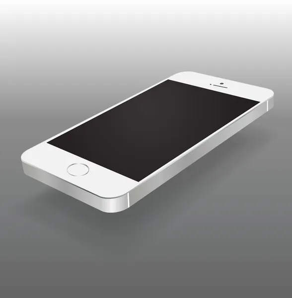 izole smartphone siyah-beyaz renk