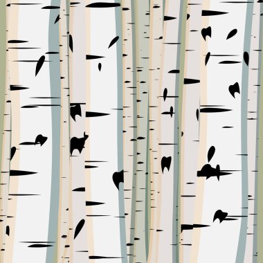 kare şort birches gösterimi.