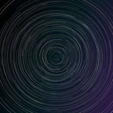 yıldız izleme çevrelerin Zen üzerinde vektör çizim arka plan