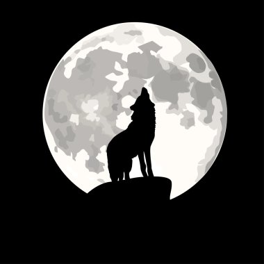 Free Free Moon And Wolf Svg