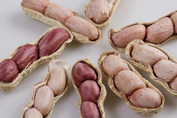 Peeled peanuts — Stock Photo, Image
