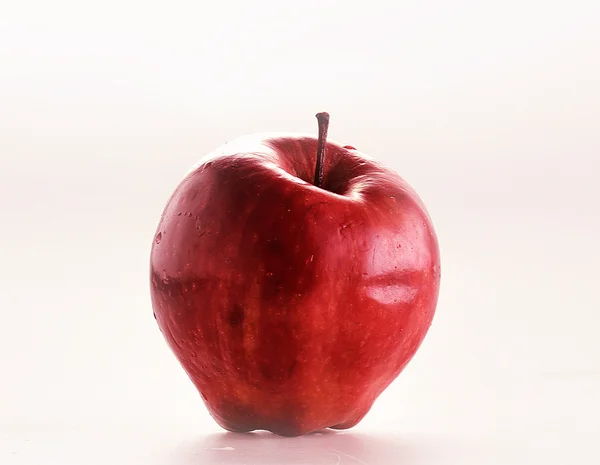 Un retrato de manzana roja — Foto de Stock