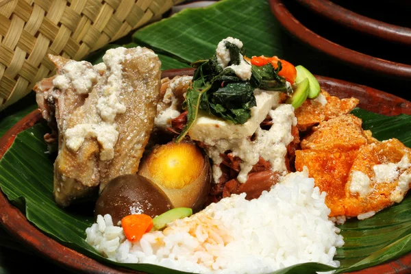Gudeg central java cuisine — Stock Photo, Image