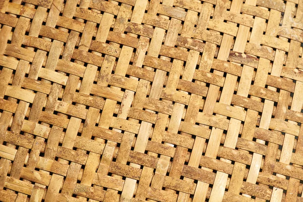 Textura tejida de bambo —  Fotos de Stock