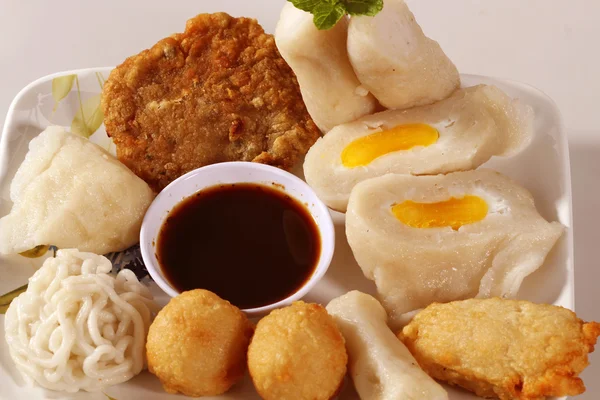 Photo How to make Pempek Palembang and ingredients Sawahlunto