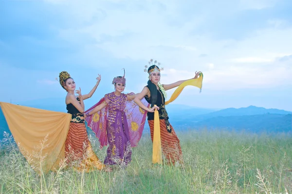 Dançarinos tradicionais — Fotografia de Stock