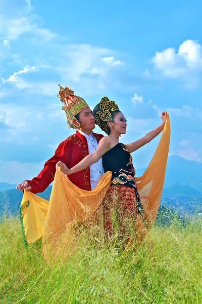 Dançarinos tradicionais — Fotografia de Stock
