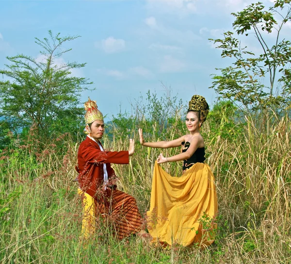 Traditional dancers — Stock Photo, Image