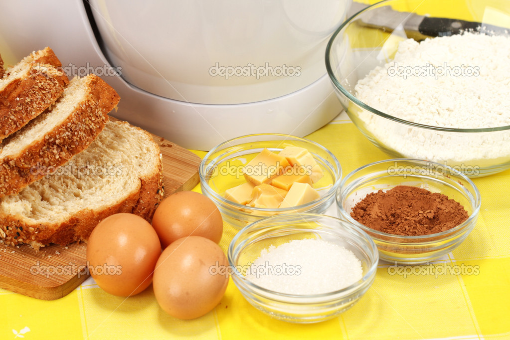 Mixer and bread Stock Photo by ©ismedhasibuan 28223529