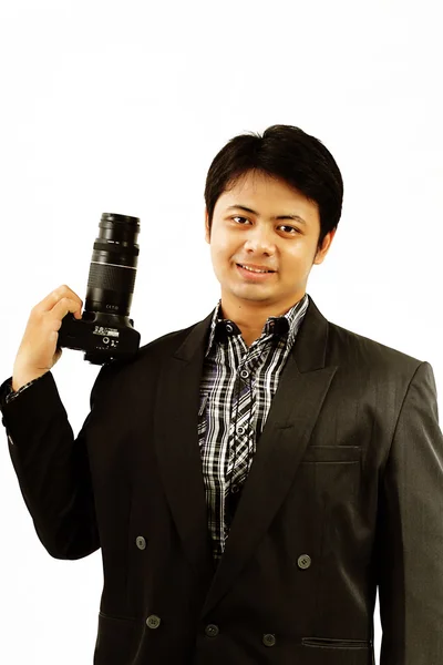 Young handsome businessman — Stock Photo, Image