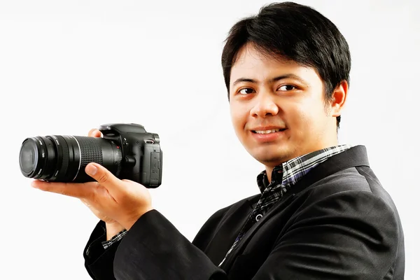 Young handsome businessman — Stock Photo, Image