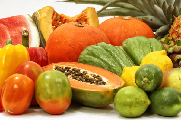 Frutas y verduras saludables — Foto de Stock