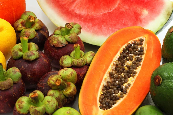 Gesundes Obst und Gemüse — Stockfoto