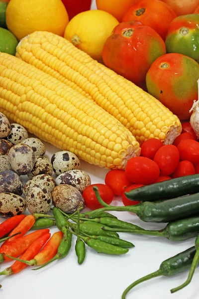 Fruits et légumes sains — Photo